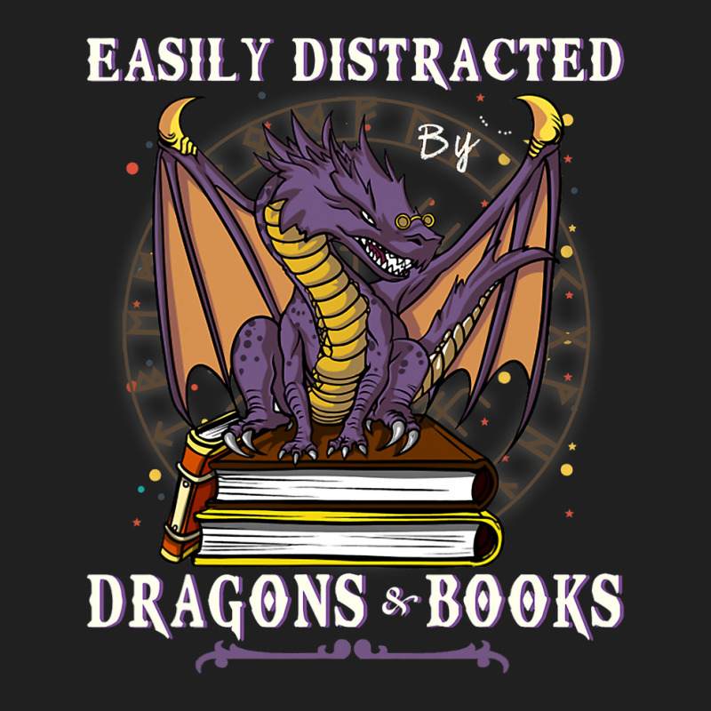 Dragon Book Shirt Easily Distracted By Dragon And  Ladies Polo Shirt by kerrmanthez | Artistshot