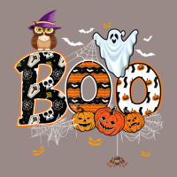 Boo Creepy Owl Pumpkin Ghost Funny Halloween Costu Vintage T-shirt | Artistshot