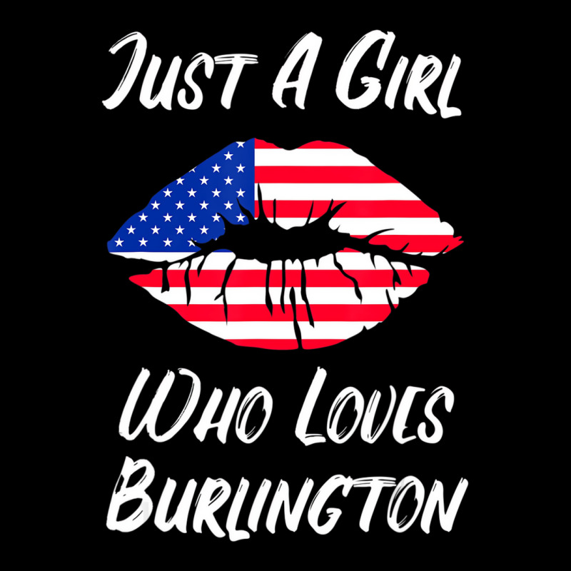 Lips Mouth Love American Flag Burlington T Shirt Graphic T-shirt | Artistshot