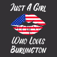 Lips Mouth Love American Flag Burlington T Shirt Vintage Hoodie And Short Set | Artistshot