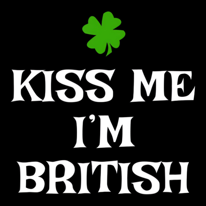 Kiss Me I'm British St Patrick's Day Irish Uk Grea Graphic T-shirt | Artistshot