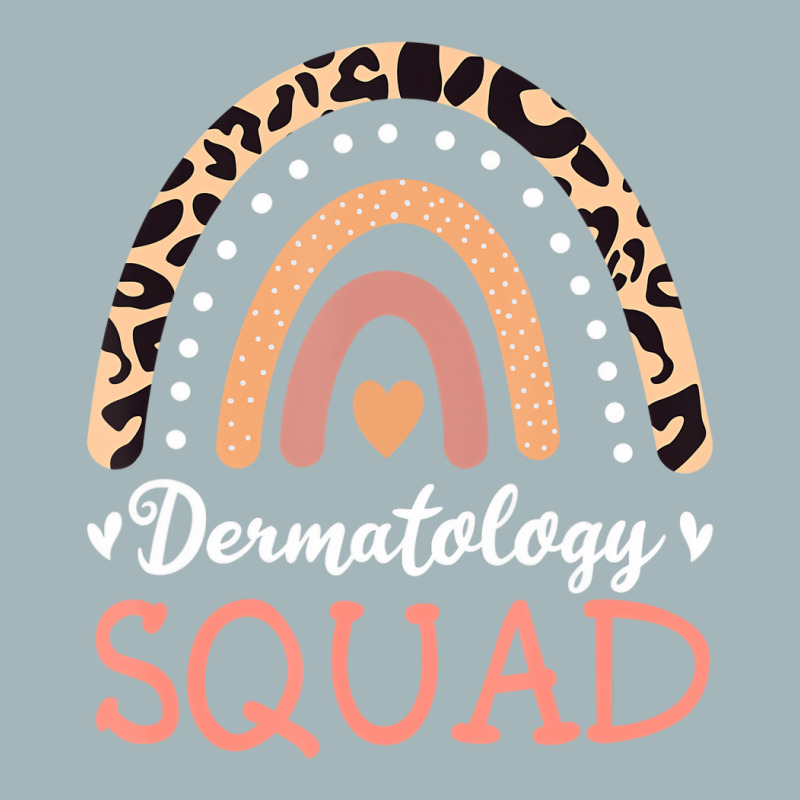 Dermatology Squad Leopard Rainbow Dermatologist Sk Unisex Sherpa-lined Denim Jacket | Artistshot