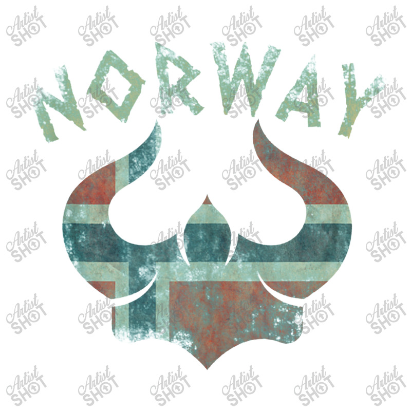 Norway Viking Helmet Scandinavian Norway Flag V-neck Tee | Artistshot