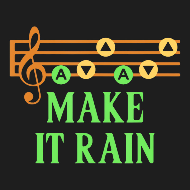 Make It Rain Song Of Storms  Awesome 90's Novelty Classic T-shirt by imelde | Artistshot