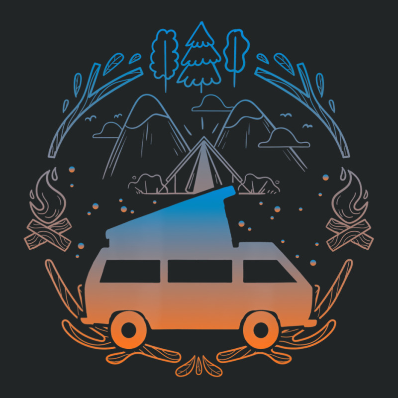 Van Life Design   Vanagon Van Bus Dipper Campfire Duffel Bag | Artistshot