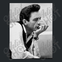 Johnny Cash-thinking Crewneck Sweatshirt | Artistshot