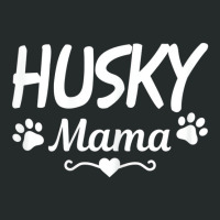 Womens Husky Mama Siberian Husky Mom Funny Cute Do Women's Triblend Scoop T-shirt | Artistshot