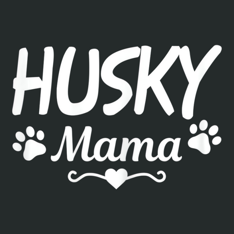 Womens Husky Mama Siberian Husky Mom Funny Cute Do Women's Triblend Scoop T-shirt by galloywa | Artistshot