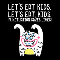 Let's Eat Kids Punctuation Saves Lives Grammar For Men's 3/4 Sleeve Pajama Set | Artistshot