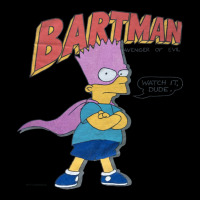 Bartman Avenger Of Evil Watch It Dude Fleece Short | Artistshot