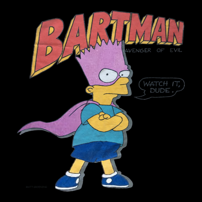 Bartman Avenger Of Evil Watch It Dude Fleece Short by gemasteksl | Artistshot