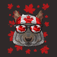 Canadian Squirrel Patriotic Canada Flag Maple Leaf Racerback Tank | Artistshot