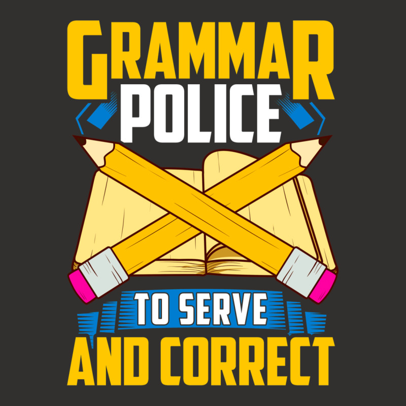 Grammar Police! To Serve And Correct! Champion Hoodie by nduulimohlao0 | Artistshot