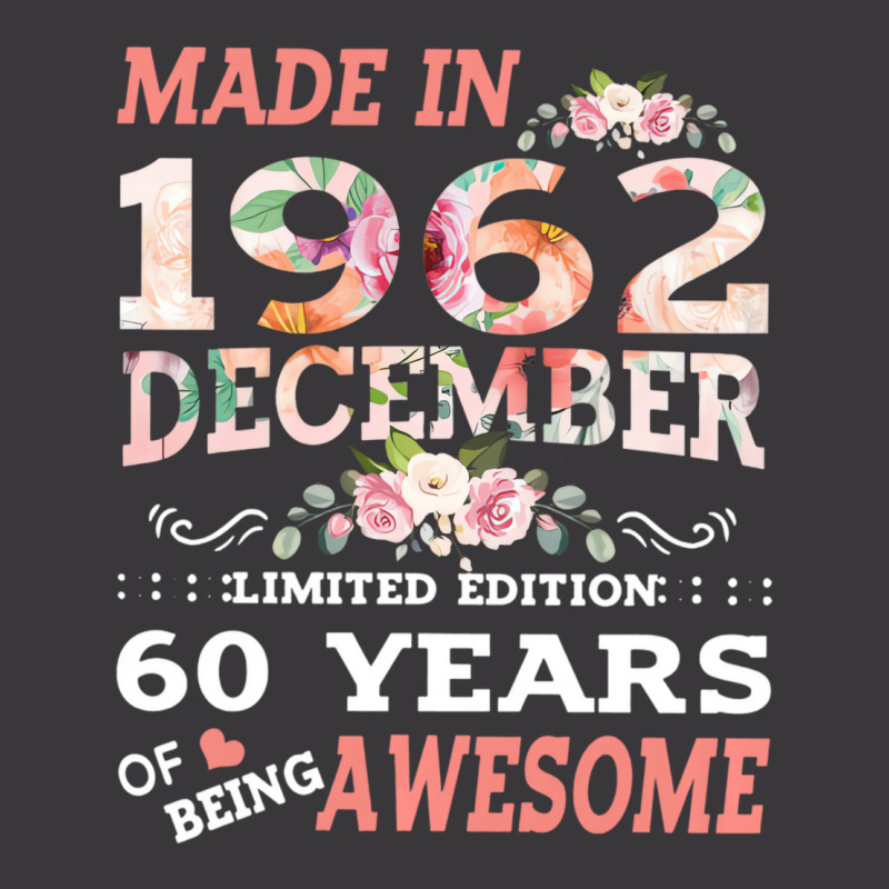 Made In 1962 December Limited Edition 60 Years Of Ladies Curvy T-Shirt by aceyzzhue | Artistshot