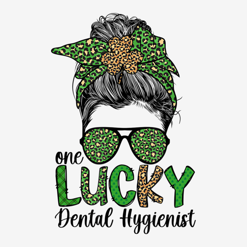Custom Lucky Dental Hygienist St. Patrick's Day Dental Hy Tote Bags By