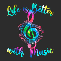 Life Is Better With Music Notes Teen Girl Women Mu Exclusive T-shirt | Artistshot