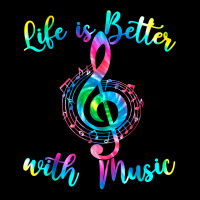 Life Is Better With Music Notes Teen Girl Women Mu Unisex Jogger | Artistshot