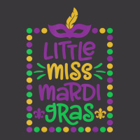 Little Miss Mardi Gras   Cute Girls Mardi Gras Gif Ladies Curvy T-shirt | Artistshot