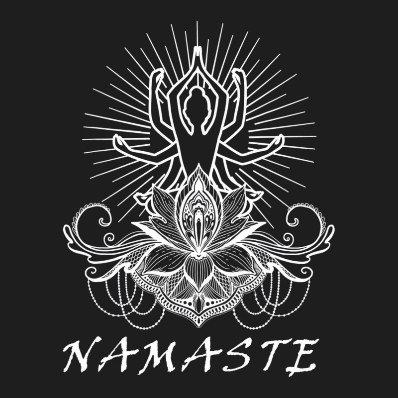 Mediation, Lotus Seat, Lotus Flower, Namaste Buddh Classic T-shirt by imelde | Artistshot