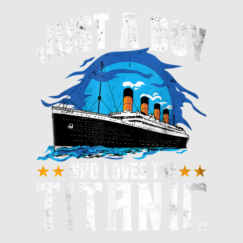 Boys Who Just Love The Rms Titanic T Shirt Hoodie & Jogger Set | Artistshot