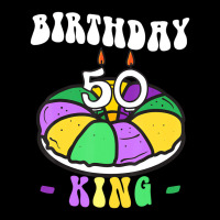 Mardi Gras King Cake, 50 Birthday, Birthday King, Graphic T-shirt | Artistshot