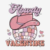 Preppy Cowgirl Howdy Valentine Heart Disco Valenti Toddler 3/4 Sleeve Tee | Artistshot