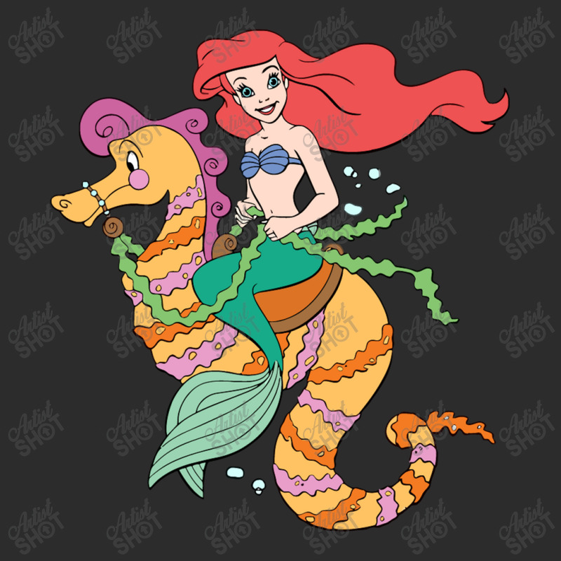 Mermaid And Seahorse Exclusive T-shirt | Artistshot