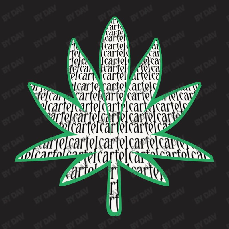 Feuille Cannabis T-Shirt by Dav | Artistshot