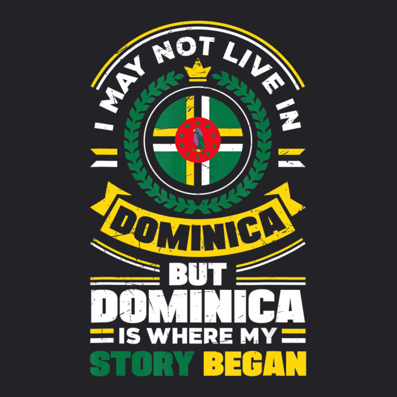 Dominica Dominican Dominica Flag Quote T Shirt Youth Tee by bonne | Artistshot