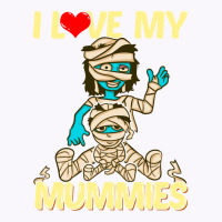 I Love My Mummies! Funny Halloween Gift For Lgbtq Tank Top | Artistshot