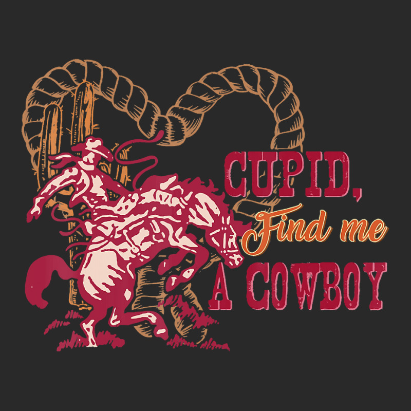 Funny Valentines Day Cupid Find Me A Cowboy T Shir Toddler T-shirt | Artistshot