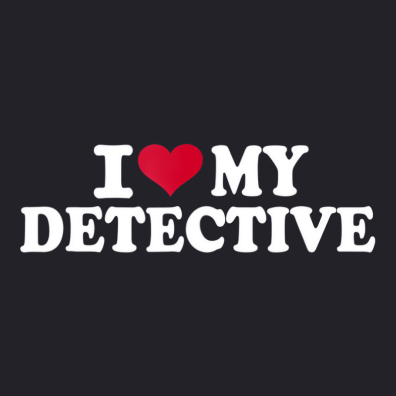 I Love My Detective T Shirt Unisex Sherpa-Lined Denim Jacket by hausch | Artistshot