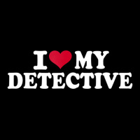 I Love My Detective T Shirt Men's 3/4 Sleeve Pajama Set | Artistshot