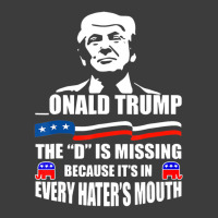 Trump The D Is Missing Because It's In Every Hater Men's Polo Shirt | Artistshot