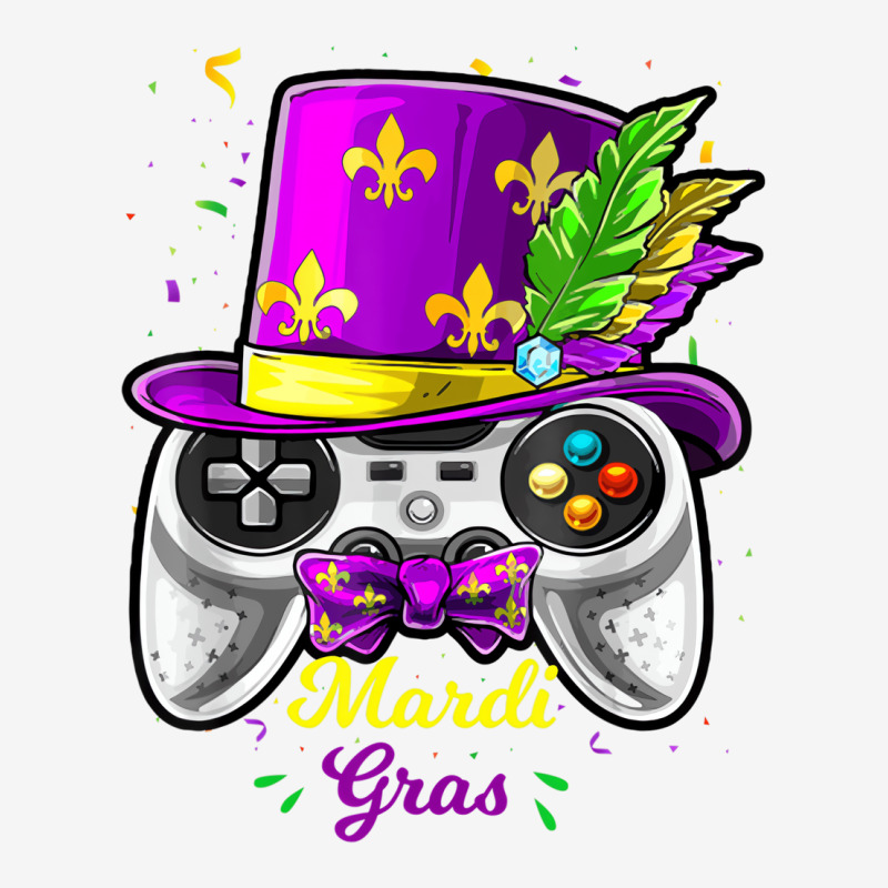 Mardi Gras Video Game Controller Jester Mask Costu Rear Car Mat | Artistshot