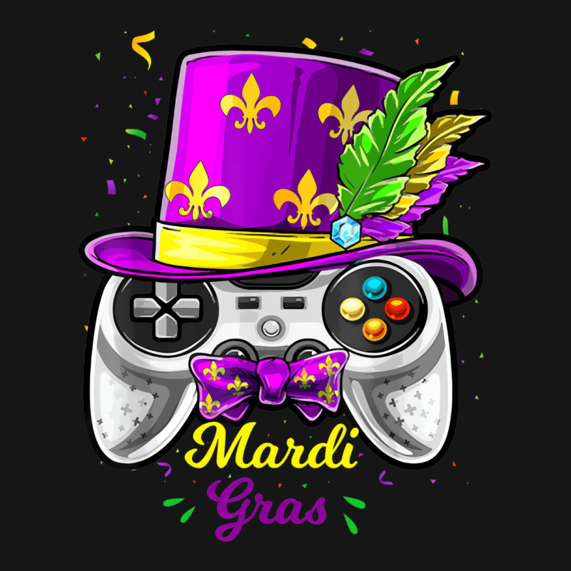 Mardi Gras Video Game Controller Jester Mask Costu Active Duffel | Artistshot