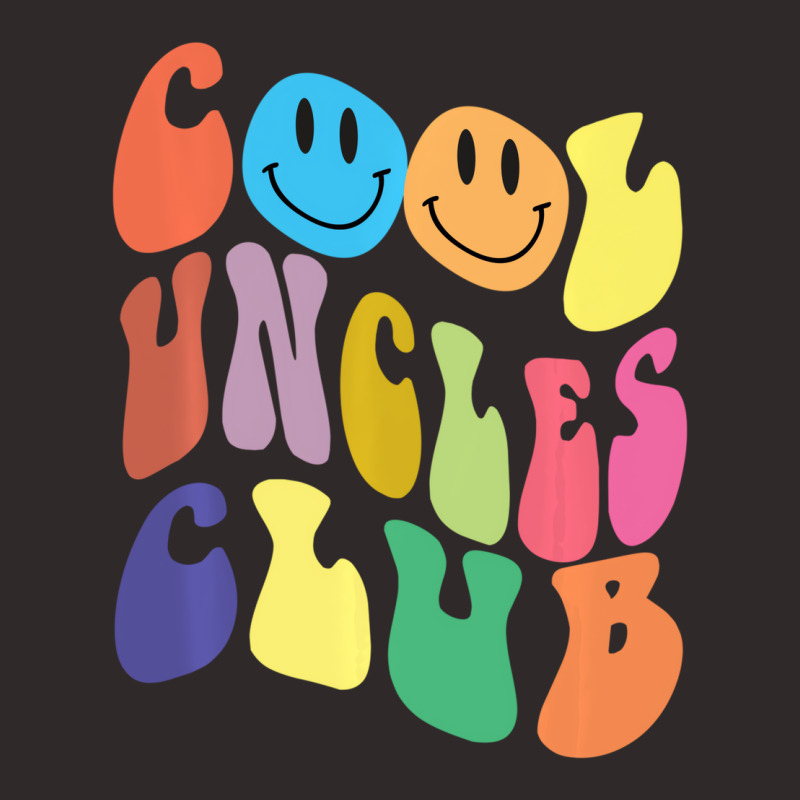 Groovy Cool Uncles Club Funny Smile Colorful Fathe Racerback Tank by miharax | Artistshot