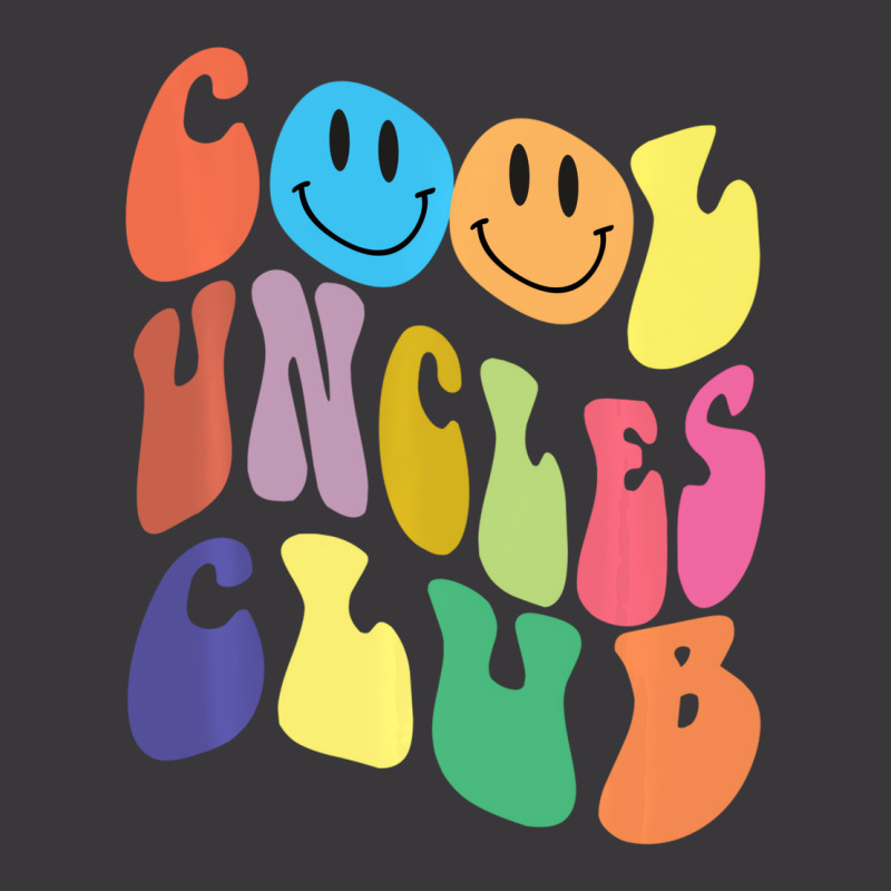 Groovy Cool Uncles Club Funny Smile Colorful Fathe Ladies Curvy T-Shirt by miharax | Artistshot