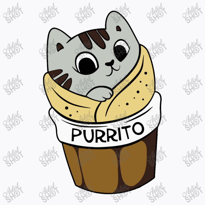 Purrito Cat T-shirt | Artistshot