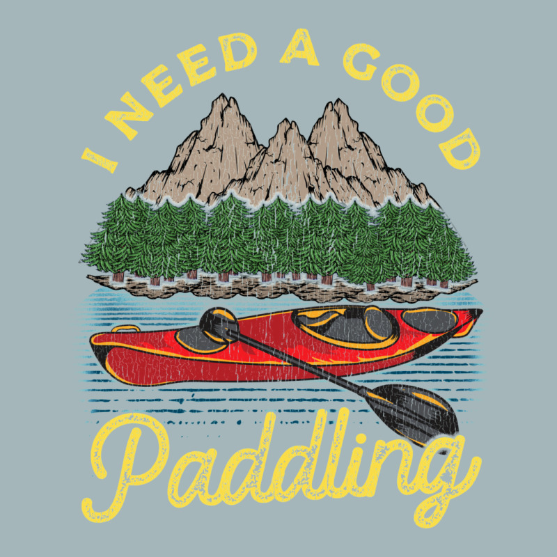 I Need A Good Paddling! Funny Kayak Gift Unisex Sherpa-Lined Denim Jacket by hackelsodrulg | Artistshot