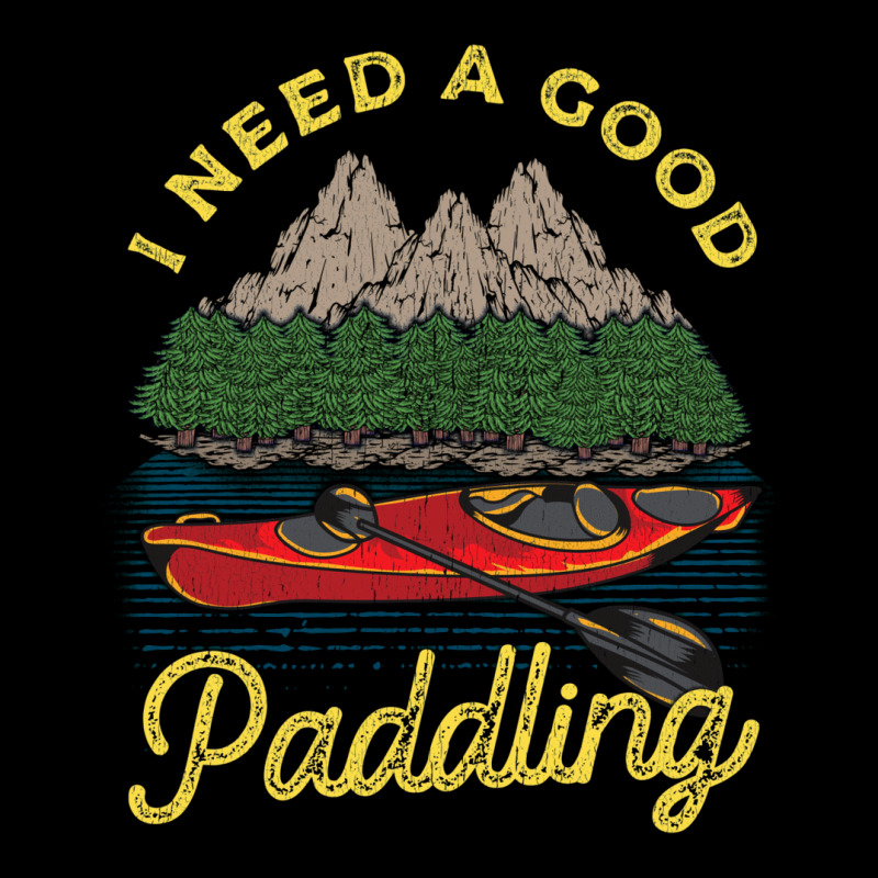 I Need A Good Paddling! Funny Kayak Gift Men's Long Sleeve Pajama Set by hackelsodrulg | Artistshot