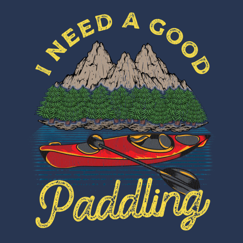 I Need A Good Paddling! Funny Kayak Gift Men Denim Jacket by hackelsodrulg | Artistshot