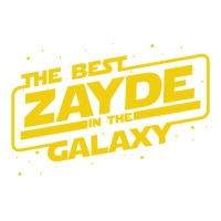 Best Zayde In The Galaxy! Hebrew Jewish Grandfathe V-neck Tee | Artistshot