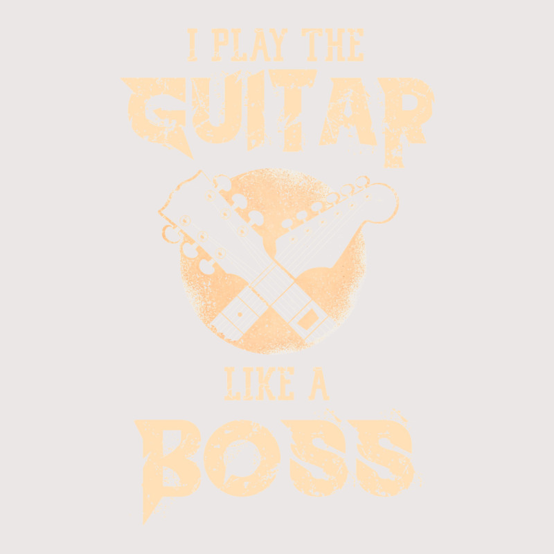 I Play The Guitar Like A Boss Pocket T-Shirt by hackelsodrulg | Artistshot