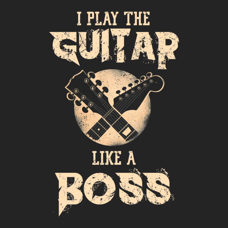 I Play The Guitar Like A Boss 3/4 Sleeve Shirt by hackelsodrulg | Artistshot