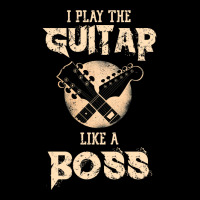 I Play The Guitar Like A Boss Lightweight Hoodie | Artistshot