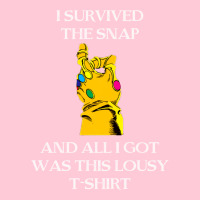 I Survived The Snap Graphic T-shirt | Artistshot