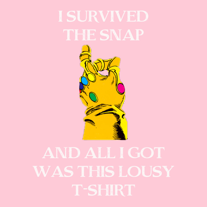 I Survived The Snap Graphic T-shirt by hackelsodrulg | Artistshot