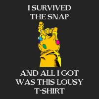 I Survived The Snap 3/4 Sleeve Shirt | Artistshot