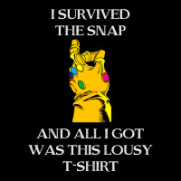 I Survived The Snap Zipper Hoodie | Artistshot